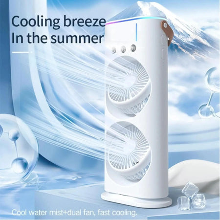 Portable Double-Ended Spray Fan