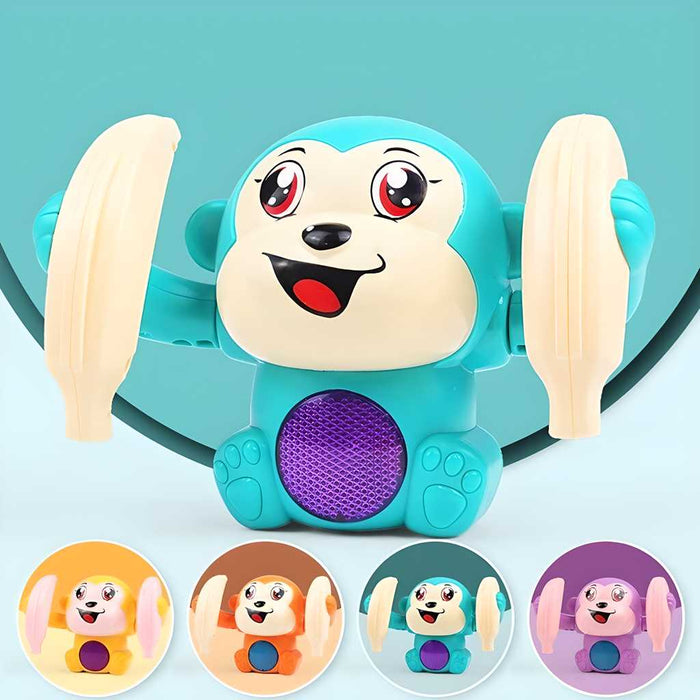 Voice-Controlled Tumble Monkey Toy